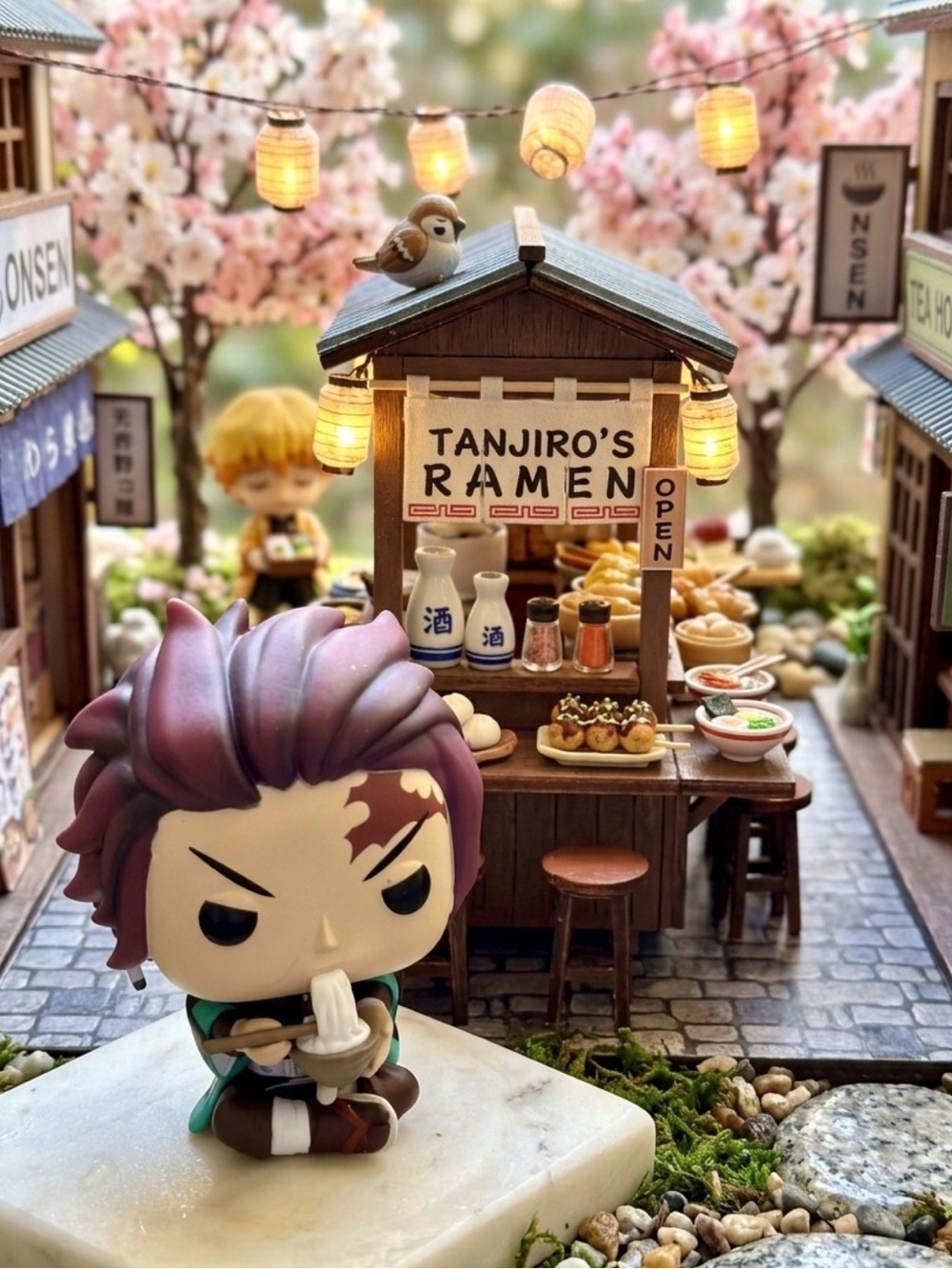 Tanjiro Ramen Funko Pop Figure from Demon Slayer